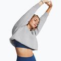 Under Armour дамски суитшърт Icon Fleece Crew mod gray light heather/white 4