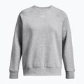 Дамски суитшърт Under Armour Rival Fleece Crew mod grey light heather/white 5