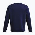 Мъжки суитшърт Under Armour Essential Fleece Crew midnight navy/white 2