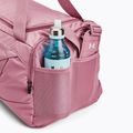 Under Armour Undeniable 5.0 Duffle M 58 l розов еликсир/бяла чанта 5