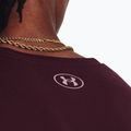 Мъжка тениска Under Armour Big Logo Fill тъмно кестеняво/мъгливо лилаво/виолетово червено 3