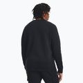 Мъжки суитшърт Under Armour Rival Fleece Crew black/white 3