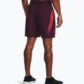 Мъжки шорти за тренировка Under Armour Woven Graphic dark maroon/beta 2