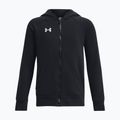 Детски суитшърт Under Armour Rival Fleece FZ Hoodie black