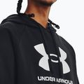 Мъжка качулка Under Armour Rival Fleece Logo HD black/white 3