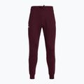 Мъжки панталони за тренировка Under Armour Rival Fleece Joggers dark maroon/white 4