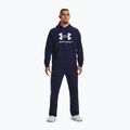 Мъжки суитшърт Under Armour Rival Fleece Logo HD midnight navy/white 2