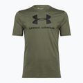 Мъжка тениска Under Armour Sportstyle Logo marine от green// black 4