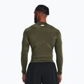 Мъжки тренировъчен анцуг с дълъг ръкав Under Armour Ua HG Armour Comp LS marine от зелен/бял 2