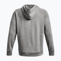 Мъжка качулка Under Armour Rival Fleece Logo HD castlerock light heather/white 5