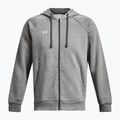 Мъжки суитшърт Under Armour Rival Fleece FZ castlerock light heather/white 5