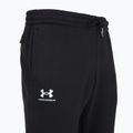 Мъжки панталони за бягане Under Armour Icon Fleece Pant black/white 3