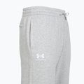 Мъжки панталони за бягане Under Armour Icon Fleece Pant mod gray full heather/white 3