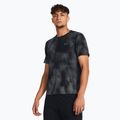 Мъжки потник за бягане Under Armour Laser Wash black/castlerock/reflective