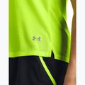 Дамска тениска за бягане Under Armour Launch с висока видимост в жълто/отразително 3