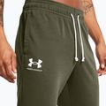 Мъжки панталони Under Armour Rival Terry Jogger marine od green/onyx white 4