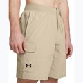Мъжки шорти за тренировка Under Armour Stretch Woven Cargo, цвят каки/черно 4