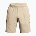 Мъжки шорти за тренировка Under Armour Stretch Woven Cargo, цвят каки/черно 5