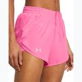 Under Armour Fly By флуорово розово/флуорово розово/отразителни дамски шорти за бягане 4