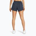 Дамски къси панталони за бягане Under Armour Fly By 3" downpour grey / downpour grey / reflective 3