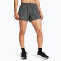Дамски къси панталони за бягане Under Armour Fly By 3" castlerock/castlerock/reflective