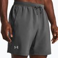 Мъжки къси панталони за бягане Under Armour Launch 7" castlerock/castlerock/reflective 4