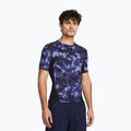 Мъжка тренировъчна тениска Under Armour HG Armour Printed starlight/white