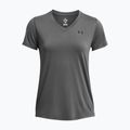 Дамска тренировъчна тениска Under Armour Tech SSV Solid castlerock/black