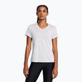 Дамска тренировъчна тениска Under Armour Tech V-Twist halo gray/white