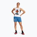Under Armour Project Rock Underground Terry дамски шорти за тренировка viral blue/phoenix/white 2