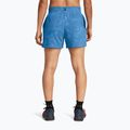 Under Armour Project Rock Underground Terry дамски шорти за тренировка viral blue/phoenix/white 3