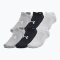 Чорапи за тренировка Under Armour Essential No Show 6 Pack black/black/halo gray