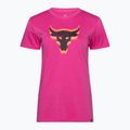 Under Armour Project Underground Core T astro pink/black дамска тениска за тренировки