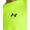 Мъжка тренировъчна тениска Under Armour Tech Textured с висока видимост жълто/черно 3