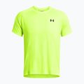 Мъжка тренировъчна тениска Under Armour Tech Textured с висока видимост жълто/черно 4