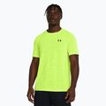 Мъжка тениска Under Armour Vanish Seamless с висока видимост в жълто/черно