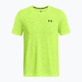 Мъжка тениска Under Armour Vanish Seamless с висока видимост в жълто/черно 4