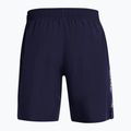 Мъжки тренировъчни шорти Under Armour Tech Woven Wordmark midnight navy/white 2