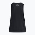 Дамски потник за тренировка Under Armour Project Rock Neon Flame Tank black/black 4