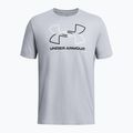 Мъжка тренировъчна тениска Under Armour GL Foundation Update mod gray medium heather/black 3