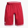Мъжки баскетболни шорти Under Armour 10“ Perimeter Short Red/White