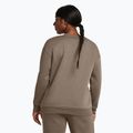 Дамски суитшърт Under Armour Essential Fleece Crew taupe dusk/black 2