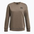Дамски суитшърт Under Armour Essential Fleece Crew taupe dusk/black 4