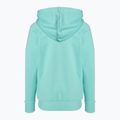 Дамски суитшърт Under Armour Rival Fleece Big Logo Hoody radial turquoise/white 5