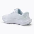 Дамски обувки за бягане Under Armour Charged Surge 4 white/distant grey/metallic silver 3