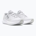 Дамски обувки за бягане Under Armour Charged Surge 4 white/distant grey/metallic silver 10