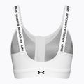 Фитнес сутиен Under Armour Infinity High Zip 2.0 white/black 2