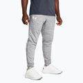 Мъжки панталони Under Armour Rival Terry Jogger mod gray light heather/onyx white