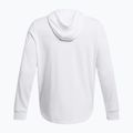 Мъжки суитшърт Under Armour Rival Terry Graphic Hood white/black 4