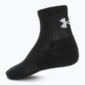 Чорапи Under Armour Training Cotton Quarter 3 чифта black/black/white 2